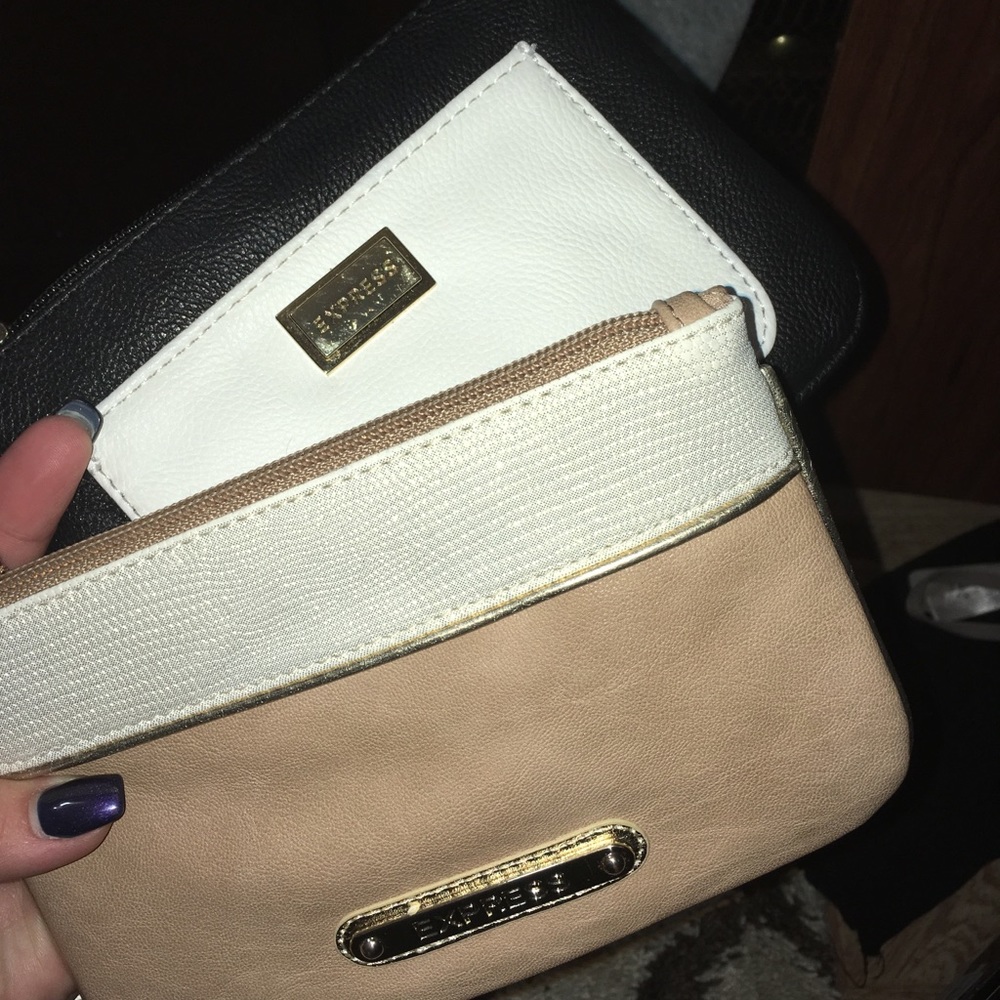 Two small express wristlets